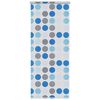 vidaXL Persiana enrollable de ducha c&iacute;rculos 80x240 cm