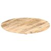 vidaXL Superficie de mesa redonda madera maciza de mango 15-16 mm 70cm
