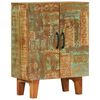 vidaXL Aparador tallado a mano madera maciza reciclada 55x30x75 cm