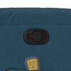 vidaXL Sill&oacute;n de masaje reclinable de terciopelo azul
