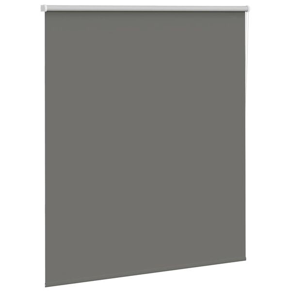 vidaXL Estor Enrollable Opaco gris 135x130 cm Tela Ancho 131,6 cm