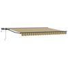 vidaXL Armaz&oacute;n de toldo manual con LEDs 5 x 3 m
