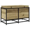 vidaXL Jardinera de madera de pino impregnada 80x40x50 cm