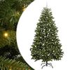 vidaXL &Aacute;rbol de Navidad artificial 300 cm 300 LED Blanco C&aacute;lido Verde