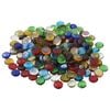 vidaXL Piedra de vidrio 17-19 mm Multicolor Cristal