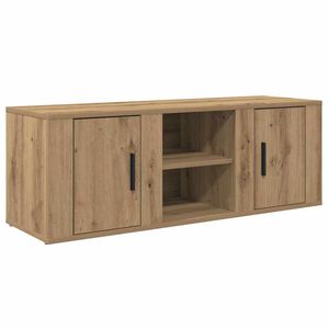 vidaXL Gabinete de TV Roble artesanal 100 x 31,5 x 35 cm