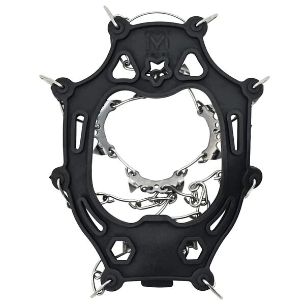 vidaXL Picos de Hielo para Zapatos Negro S