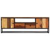 vidaXL Mueble para TV de madera maciza reciclada 120x30x40 cm