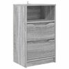 vidaXL Mesa de Noche Gris Sonoma 40 x 30 x 467 cm Madera contrachapada