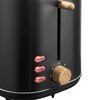Bestron Tostadora ATO850BW 800 W negro madera