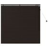 vidaXL Persiana Veneciana Marr&oacute;n Oscuro 125 x 130 cm 35 mm