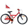 vidaXL Bicicleta Infantil 18 Pulgadas para 5-7 a&ntilde;os Rojo