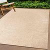vidaXL Alfombra ZIZUR aspecto yute interior/exterior beige 160x230 cm