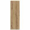 vidaXL Mueble para TV de pared madera contrachapada artesanal 8 piezas