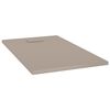 vidaXL Plato de ducha SMC marr&oacute;n 120x70 cm