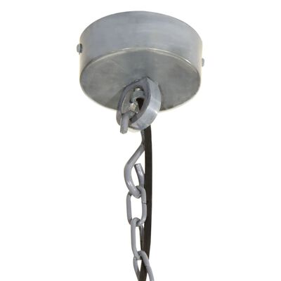 vidaXL Lámpara colgante de aluminio 25x25x138 cm