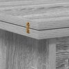 vidaXL Mesa de Caf&eacute; Gris Sonoma 55 x 54,5 x 45 cm Madera contrachapada
