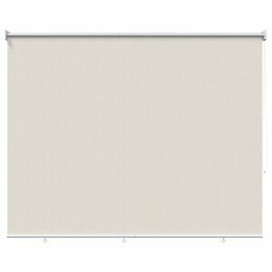 vidaXL Persiana enrollable de exterior 145(ancho)x230(alto)cm color crema