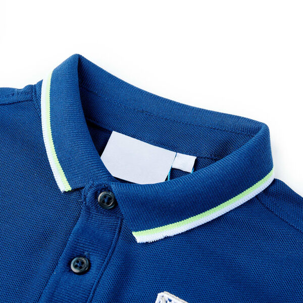 Polo infantil azul oscuro 104