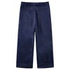 Pantal&oacute;n infantil terciopelo azul oscuro 140