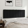 vidaXL Cabecero de cama acolchado Hanko terciopelo negro 120 cm