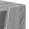 vidaXL Estante lateral Gris Sonoma 33 x 32 x 70,5 cm
