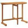 vidaXL Mesa de balc&oacute;n plegable madera maciza de acacia 90x60x72 cm