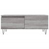vidaXL Mesa de centro madera contrachapada gris Sonoma 90x50x36,5 cm
