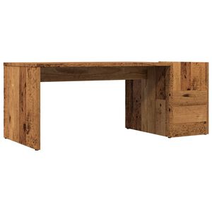 vidaXL Mesa de centro madera ingenier&iacute;a envejecida 90x45x35 cm