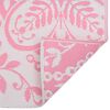 vidaXL Alfombra de exterior PP ARAKIL rosa 190x290 cm