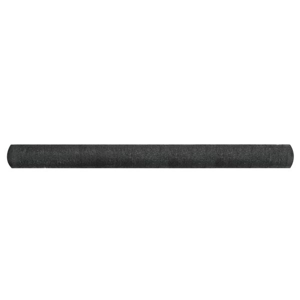 vidaXL Red de privacidad HDPE negro 1,5x50 m 150 g/m&sup2;