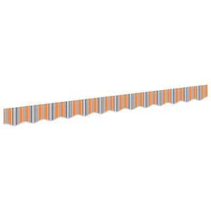 vidaXL Repuesto de volantes para toldo Multicolor 230 x 20 cm