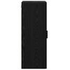 vidaXL Armario de pared Roble Negro 34,5 x 34 x 90 cm
