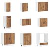 vidaXL Mueble cocina Kalmar madera vieja 14 pzas madera contrachapada