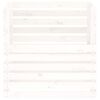 vidaXL Compostador de madera maciza de pino blanco 80x80x78 cm