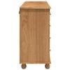 vidaXL Cajón de Gaveta con cajón ASKIM Marrón 79 x 40 x 133.5 cm