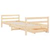 vidaXL Estructura de cama para ni&ntilde;os con cajones madera pino 90x200 cm
