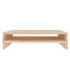 vidaXL Soporte de monitor madera maciza de pino 50x24x13 cm