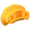 vidaXL Agarre de escalada 12 pcs Amarillo 100 x 67 x 43 mm PP