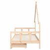 vidaXL Estructura de cama infantil con cajones madera pino 90x190 cm