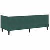 vidaXL Estructura de cama en esquina Verde oscuro 80 cm x 200 cm