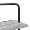 vidaXL Estante de libros Gris Sonoma 60 x 24 x 168 cm