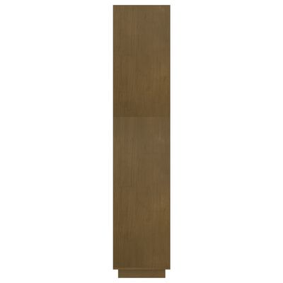 vidaXL Estantería/divisor de espacios madera pino marrón 60x35x167 cm