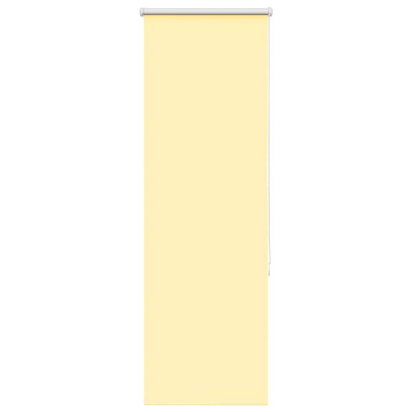 vidaXL Estor Enrollable Opaco Amarillo 60x175 cm Tela Ancho 55,7 cm
