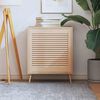 vidaXL Puerta de armario de lamas madera de pino maciza 61,5x59,4 cm