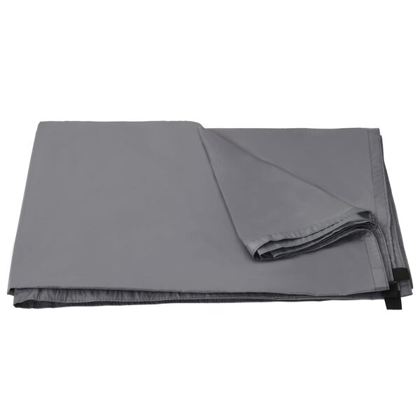 vidaXL Lona de exterior gris 4x4 m