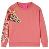 Sudadera infantil rosa envejecido 116