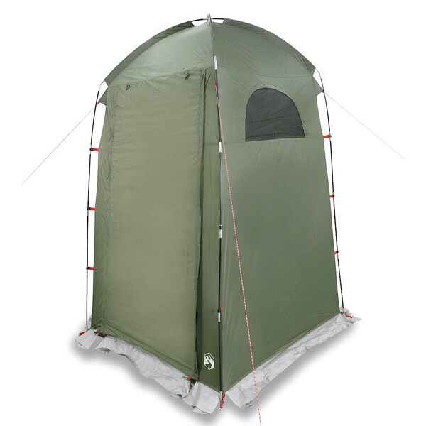 vidaXL Tienda de ducha impermeable verde oliva