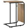 vidaXL Mesa lateral Roble artisan 40 x 31 x 55 cm Madera de ingenier&iacute;a