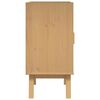 vidaXL Armario Base Olden Marr&oacute;n 60 x 40 x 80 cm Madera maciza de Pino
